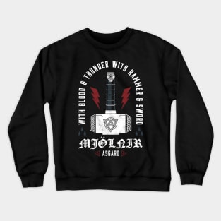 God of Thunder - Norse Mythology - Thor Crewneck Sweatshirt